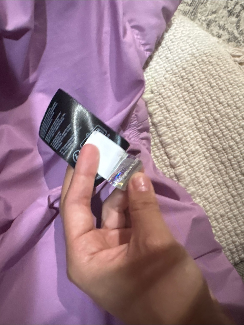 The North Face Women's Lavender Puff Jacket with Hood - Picture 5 of 8